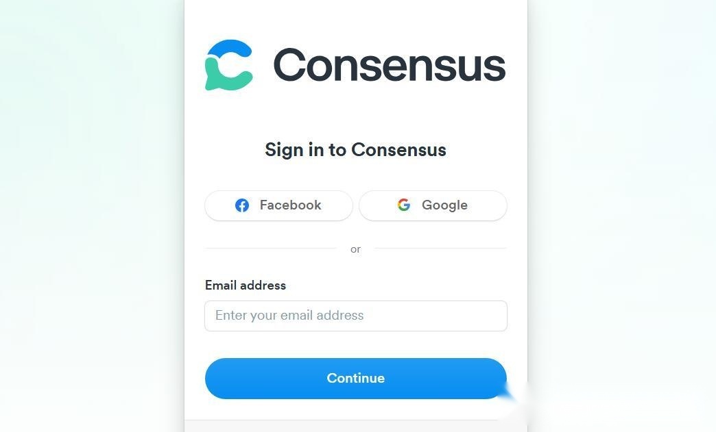 Consensus Student tutorial step image 2