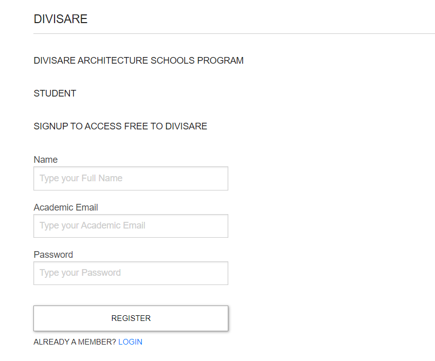 Divisare Student tutorial step image 1
