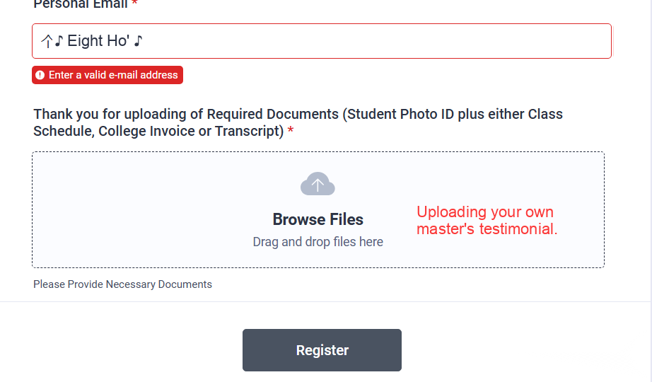 Fujifilm Student Discount tutorial step image 5