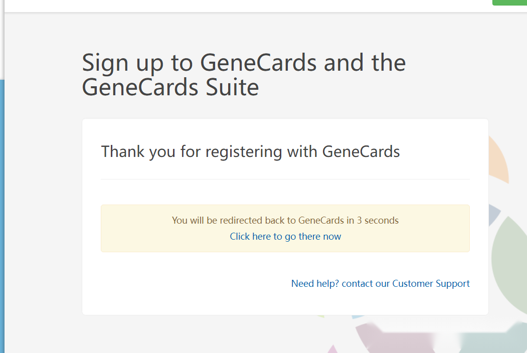 GeneCards Student Discount tutorial step image 3