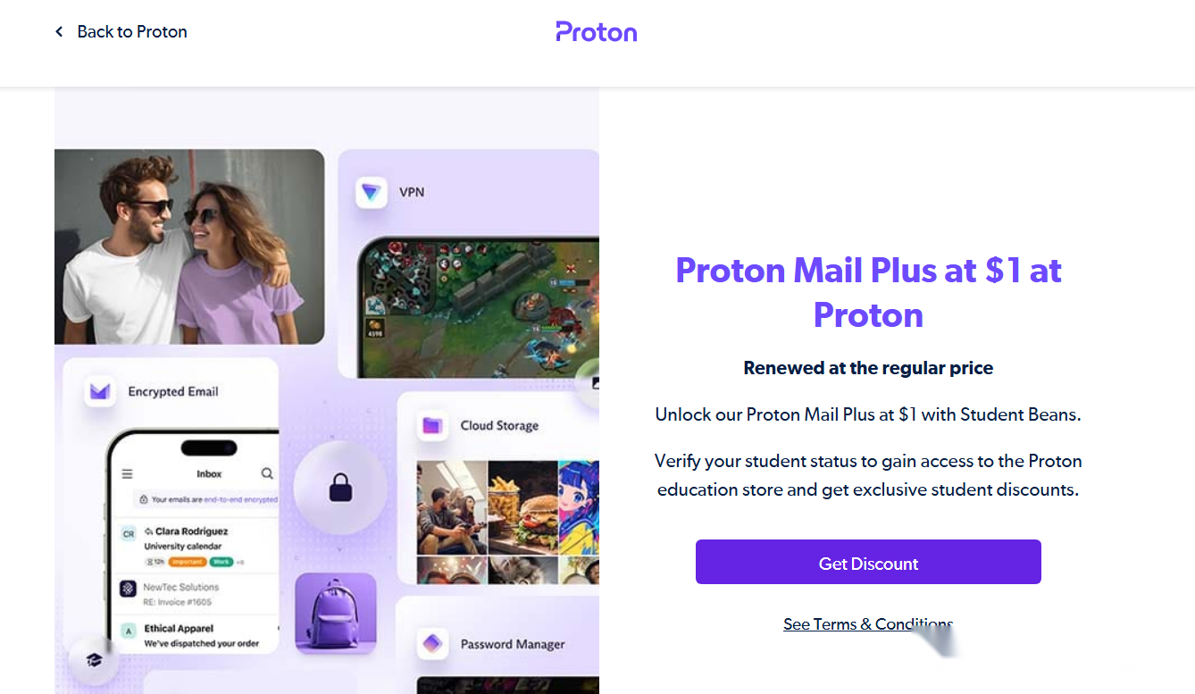 Proton Student Offer tutorial step image 4