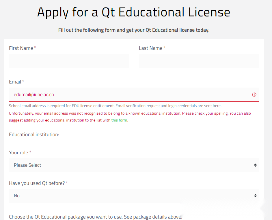 Qt Student Discount tutorial step image 2