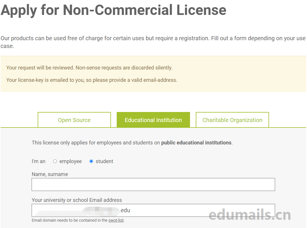 SmartGit Student License tutorial step image 1