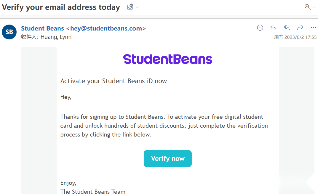 Student Beans tutorial step image 6